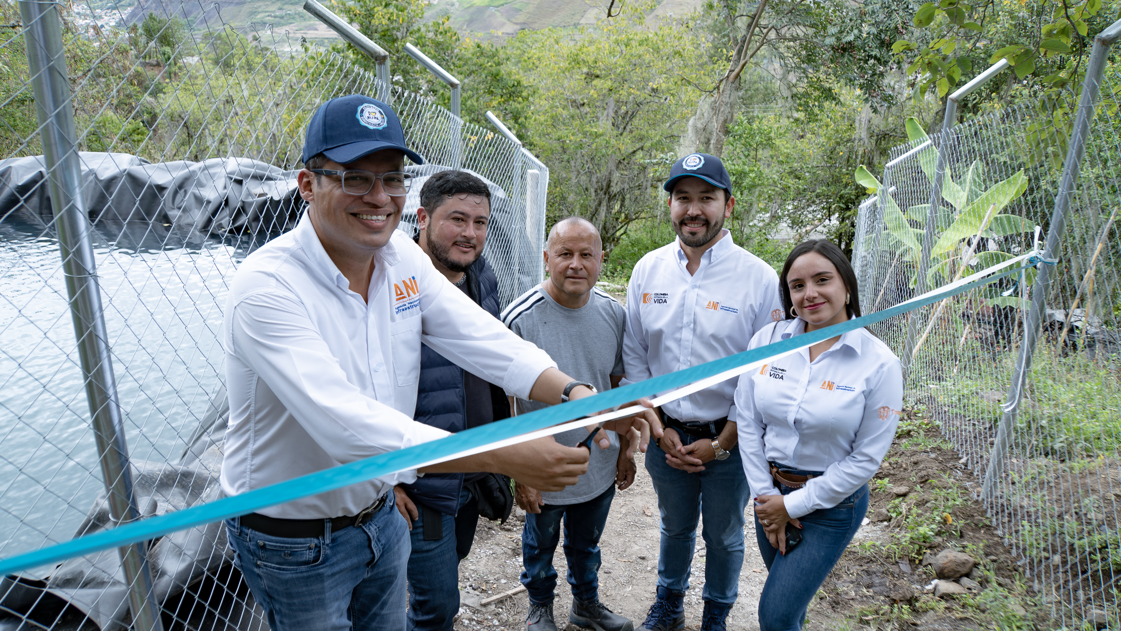 ENTREGAMOS UN DISTRITO DE RIEGO PARA EL BENEFICIO DE TRES VEREDAS EN EL PROYECTO RUMICHACA-PASTO